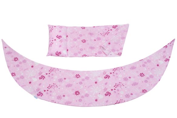 Набор аксессуаров для подушки Nuvita DreamWizard (наволочка, мини-подушка) Розовый NV7101PINK фото