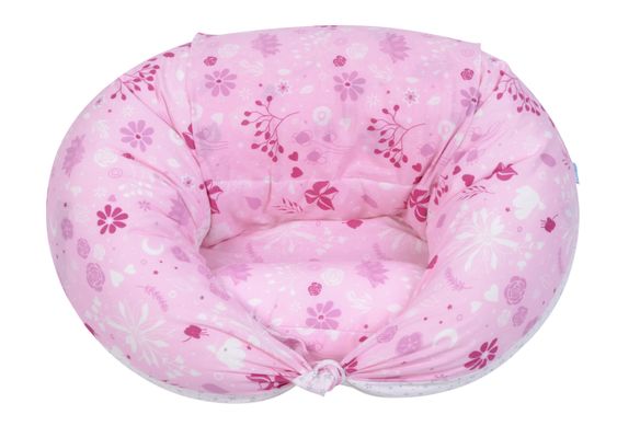 Набір аксесуарів для подушки Nuvita DreamWizard (наволочка, міні-подушка) Рожевий NV7101PINK фото