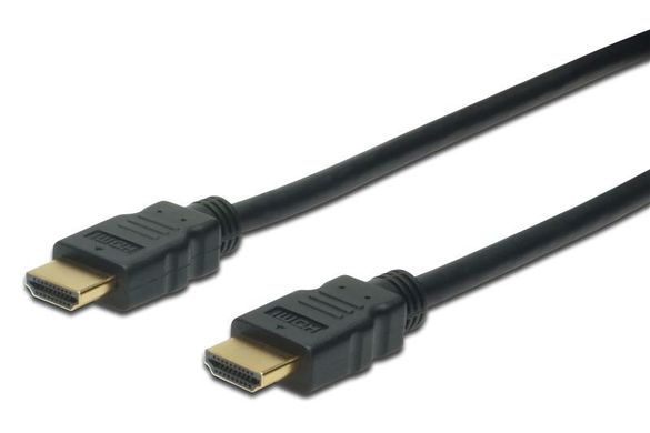 Кабель ASSMANN HDMI High speed + Ethernet (AM/AM) 10m, black AK-330107-100-S фото