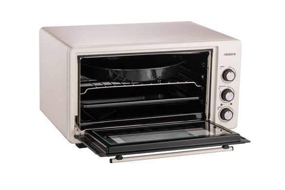 ARDESTO Електрична міні-піч MEO-S50FBG - 1600Вт/50 л./конвекція/таймер/подвійне скло/бежева MEO-S50FBG фото