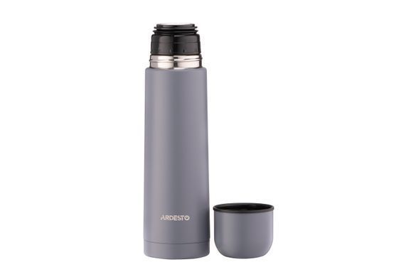 Термос Ardesto Bright City 500 мл, нержавіюча сталь, сірий AR2650GR фото