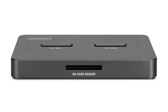 Digitus Док-станція USB-C > 2xSATA SSD/SD DA-71546-1 фото