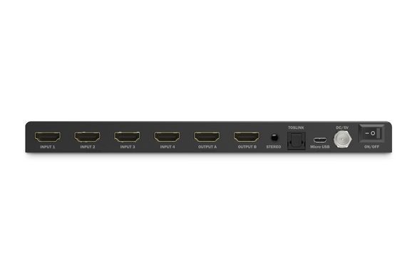 Digitus Переключатель 4x2 HDMI Matrix Switch / Multi-Viewer, 4K/30Hz DS-55345 фото
