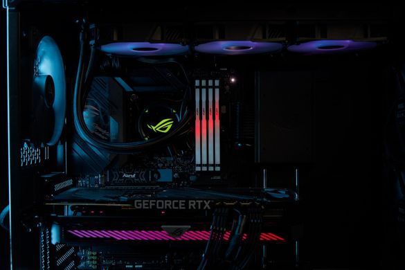 Kingston Память для ПК DDR5 5200 8GB Beast Black RGB KF552C40BBA-8 фото