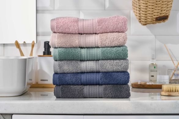 ARDESTO Полотенце махровое SuperSoft 70х140см, 100% хлопок, бежевый