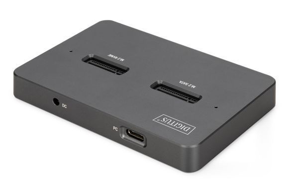 Digitus Док-станція USB-C > 2xSATA SSD/SD DA-71546-1 фото