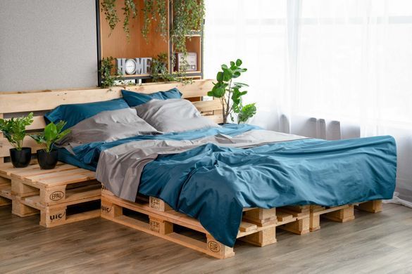 ARDESTO Пододеяльник Mix&Match, 160х220см, 100% хлопок, сатин, океан