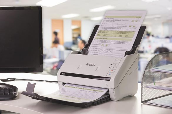 Epson Сканер A4 WorkForce DS-530II B11B261401 фото
