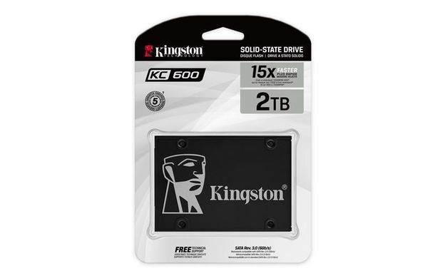 Kingston Накопитель SSD 2.5" 2TB SATA KC600 SKC600/2048G фото