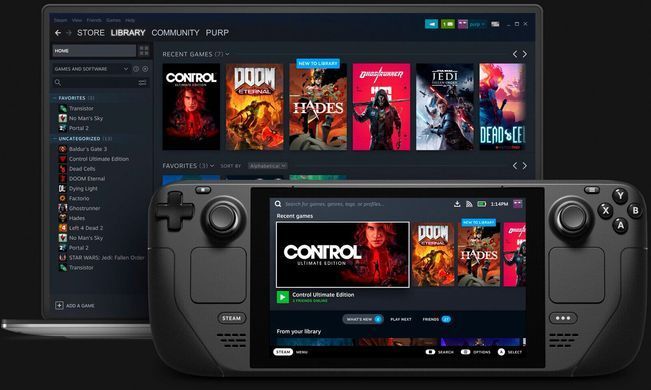 Steam Deck Игровая консоль Valve OLED 1TB Certified Refurbished 1020_1024CR фото