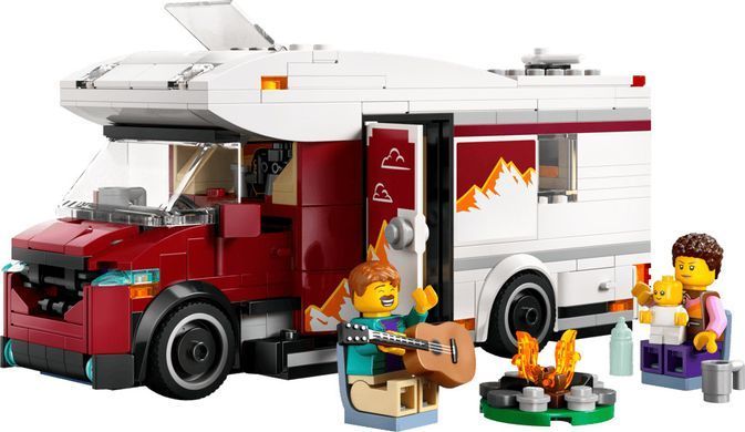 LEGO Конструктор LEGO City Пригодницький будинок на колесах для відпустки 60454 фото