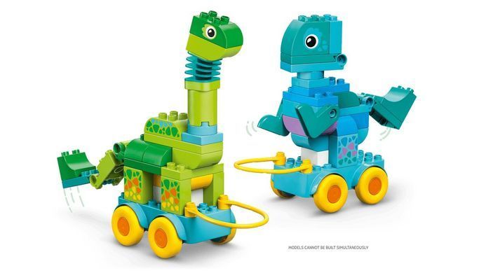 LEGO Конструктор LEGO DUPLO Town Динозаври на колесах 3в1 10451 фото