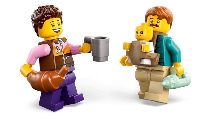 LEGO Конструктор LEGO City Пригодницький будинок на колесах для відпустки 60454 фото