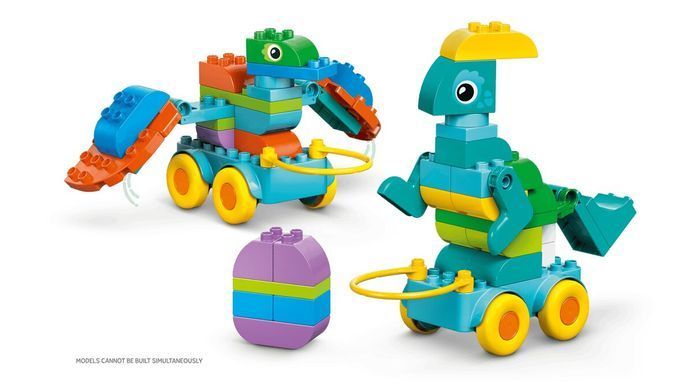 LEGO Конструктор LEGO DUPLO Town Динозаври на колесах 3в1 10451 фото