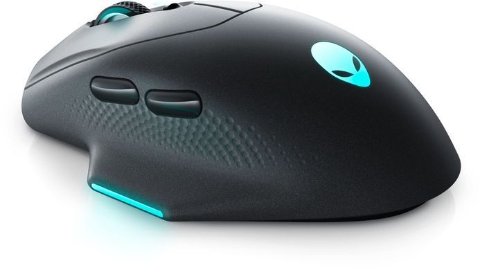 Dell Миша Alienware Wireless Gaming Mouse - AW620M - Dark Side of the Moon 545-BBFB фото