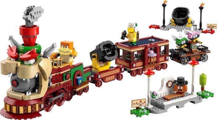 LEGO Конструктор Super Mario Швидкий потяг Боузера 71437 фото
