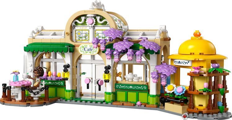 LEGO Конструктор LEGO Friends Кав'ярня з рослинами і квіткова крамниця 42671 фото