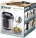 Gorenje Мультиварка, 476Вт, міні, чаша-2л, электронное управл., 5 програм, металл/пластик, черный 14 - магазин Coolbaba Toys