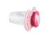 Пустушка Nuvita 7064 Air55 Cool ортодонтична 0m+ "LOVE" рожево-персикова 2 - магазин Coolbaba Toys