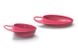 Тарілка Nuvita для годування Easy Eating 2шт. рожева, глибока і дрібна 3 - магазин Coolbaba Toys