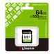 Kingston Карта памяти Kingston SD 64GB C10 UHS-I V10 R100MB/s 3 - магазин Coolbaba Toys