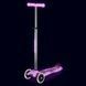 Самокат MICRO серії "Maxi Deluxe Glow LED" &ndash; СЯЙНИСТО-ПУРПУРОВИЙ (до 50 kg, 3-х колісний, світло) 7 - магазин Coolbaba Toys