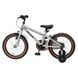 Miqilong Детский велосипед ST 16" серебристый 5 - магазин Coolbaba Toys