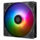SilverStone Корпусный вентилятор Vista VS140B ARGB, 140мм, 1600rpm, 4pinPWM, 3pin +5VARGB, 30.8dBa, чёрный 1 - магазин Coolbaba Toys