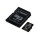 Карта пам'яті Kingston microSD 512GB C10 UHS-I U3 A1 R100/W85MB/s + SD 2 - магазин Coolbaba Toys