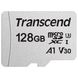 Карта пам'яті Transcend microSD 128GB C10 UHS-I R100/W40MB/s + SD 1 - магазин Coolbaba Toys
