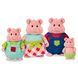 Li`l Woodzeez Набір фігурок - Сім'я Поросят 3 - магазин Coolbaba Toys