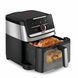 Tefal Мультипіч Tefal Easy Fry Silence XXL Smart Vision, 1800Вт, чаша-7л, сенсорне керув., 55 програм, з віконцем, пластик, нерж. сталь-чорний 2 - магазин Coolbaba Toys