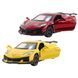 Автомодель &ndash; CHEVROLET CORVETTE C8 Z06 2024 (жовтий, червоний) 1 - магазин Coolbaba Toys