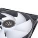 SilverStone Корпусный вентилятор Vista VS140B ARGB, 140мм, 1600rpm, 4pinPWM, 3pin +5VARGB, 30.8dBa, чёрный 11 - магазин Coolbaba Toys