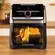 Tefal Мультипіч Tefal Easy Fry Silence XXL Smart Vision, 1800Вт, чаша-7л, сенсорне керув., 55 програм, з віконцем, пластик, нерж. сталь-чорний 15 - магазин Coolbaba Toys