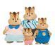 Набор фигурок Li`l Woodzeez Семья Бурундуков 3 - магазин Coolbaba Toys