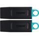 Kingston Накопичувач 64GBx2 USB 3.2 Type-A Gen1 DT Exodia 1 - магазин Coolbaba Toys