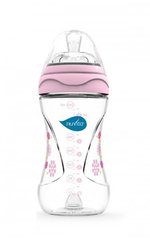 Детская бутылочка Nuvita Mimic 250 мл 3м+ Антиколиковая, розовая NV6030Pink фото