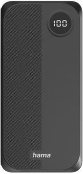 HAMA Акумулятор портативний літій-іонний Power Bank Hama 20000 мА&middot;год, 2хUSB-C/USB-A, black 00201755 фото