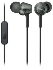Навушники Sony MDR-EX255AP In-ear Mic Чорний MDREX255APB.E фото