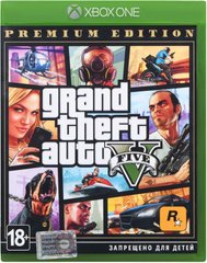 Гра консольна Xbox One Grand Theft Auto V Premium Edition, BD диск 5026555360005 фото