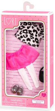 Набір одягу для ляльок LORI Стильний із спідницею LO30024Z фото