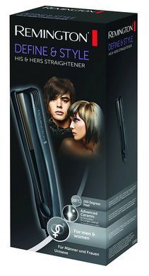 Remington Выпрямитель Define&Style, 300Вт, 200С, керамика, черный S2880 фото
