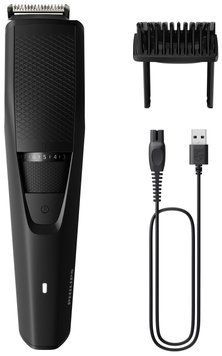 Philips Триммер Series 3000 для бороды и усов, акум., насадок-1, сталь, черный BT3234/15 фото