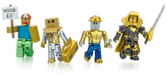 Ігровий набір Roblox Four Figure Pack Roblox Icons - 15th Anniversary Gold Collector’s Set, 4 фігурки та аксесуари ROB0527 фото