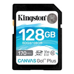 Карта памяти Kingston SD 128GB C10 UHS-I U3 R170/W90MB/s SDG3/128GB фото