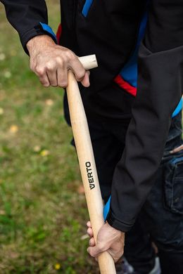 Verto Лопата штикова пряма, руків'я дерев'яне Т-подібне, 117см, 1.8кг 15G026 фото