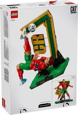 LEGO Конструктор LEGO Editions Football Кріштіану Роналду &mdash; легенда футболу 43016 фото