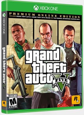 Игра консольная Xbox One Grand Theft Auto V Premium Edition, BD диск 5026555360005 фото