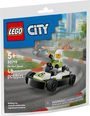 LEGO Конструктор LEGO recruitment City Гонщик на картингу 30719 фото